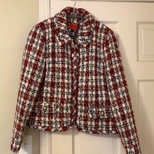 NWOT J Crew plaid jacket 12